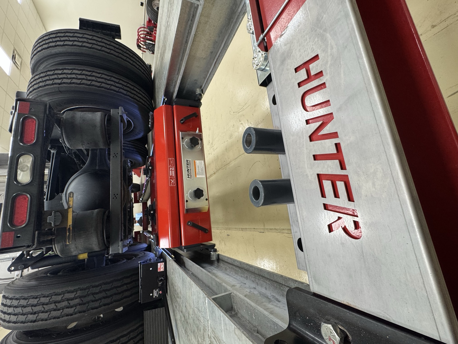 HawkEye XL alignment on a Class 8 tractor